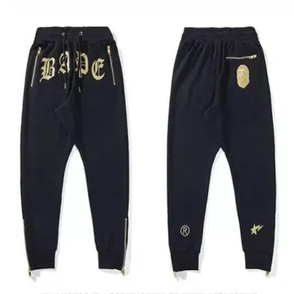 BAPE Ape Head Embroidery Trouser
