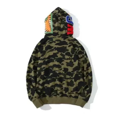 BAPE Camo Streetwear Style Hoodie