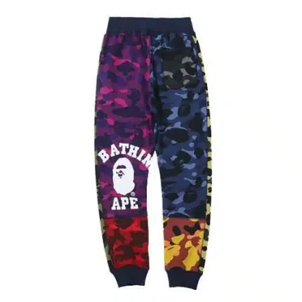 BAPE Multicolor Camo Sweat pant