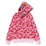 Bape Camo Shark Hoodie