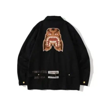 Bape Tiger Shark Coach Jacket