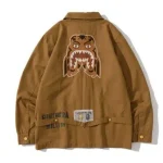Bape Tiger Shark Coach Jacket