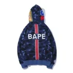 BAPE Camo Shark Hoodie