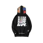 A Bathing Ape BAPE Breathing Black Hoodie