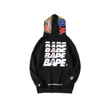 A Bathing Ape BAPE Breathing Black Hoodie