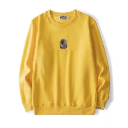 BAPE Embroidered Printed Alphabet Unisex Sweater