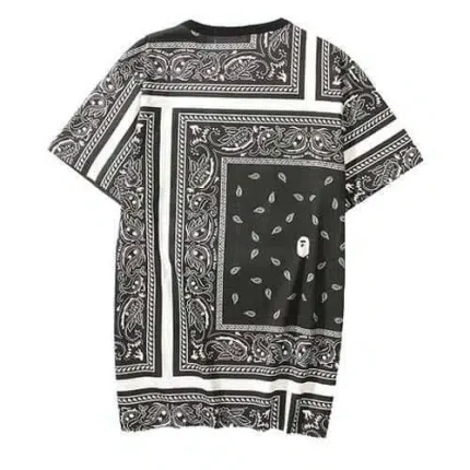 A Bathing Ape Head Bandana Print Tee