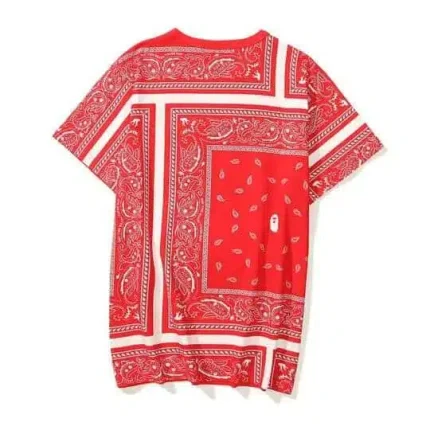 BAPE Head Color block Cotton T-Shirt