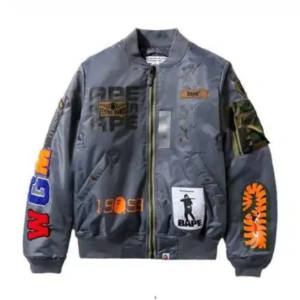 BAPE Aurora Shark Futuristic Streetwear Jacket
