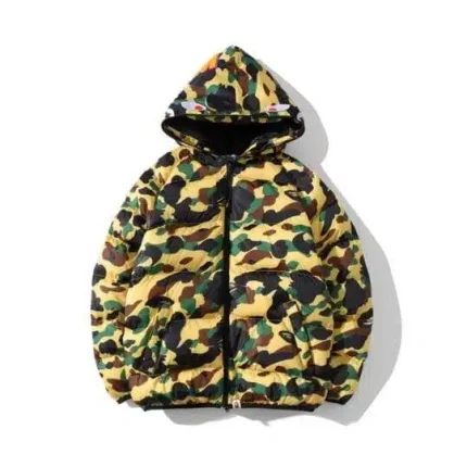 Bape Blue Camo Zip-Up Jacket