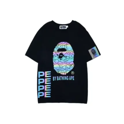 Bathing Ape RainBow Bape Head Shirt