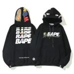 A Bathing Ape BAPE Breathing Black Hoodie