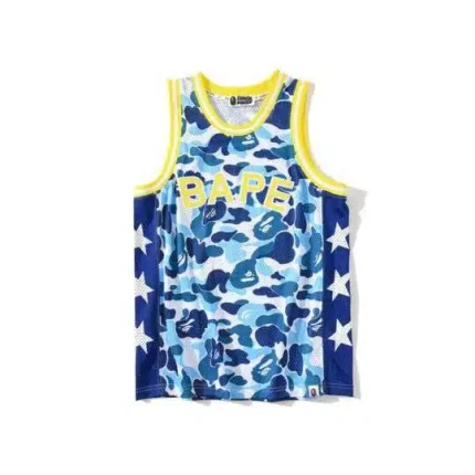 BAPE Camouflage Star Letter Strong Printed Tee