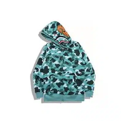 BAPE Green Camo Hoodie