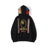 BAPE Color Stripe Hoodie