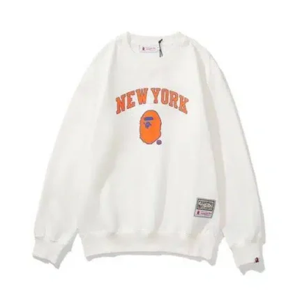BAPE Lakers New York Printed Sweatshirt
