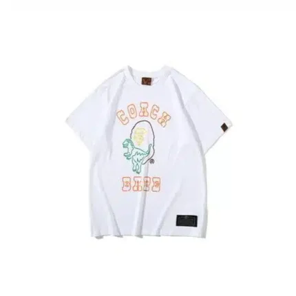 BAPE Little Dinosaur Line Print T-Shirt