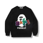 Bathing Ape Patch Print Pullover Sweater
