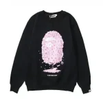 BAPE Head Print Sakura Tree Sweater