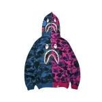 BAPE Shark Camo Pullover Hoodie