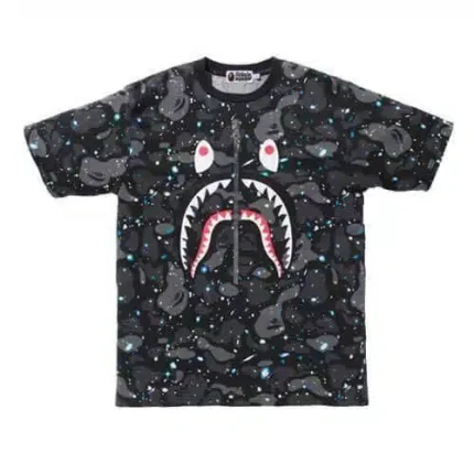 BAPE Shark Camo Luminous Printed Tee