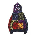 BAPE Shark Camo Pullover Hoodie