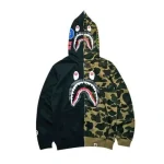 BAPE Shark Camo Pullover Hoodie