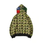 BAPE Shark Dinosaur Camo Hoodie