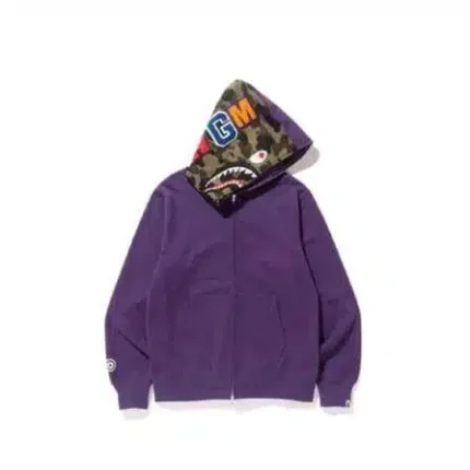 BAPE Camo Shark Full Zip Hoodie