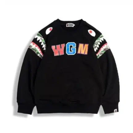 BAPE Shark With WGM Printed Sweater