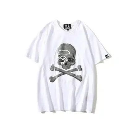 BAPE Skelton Printed T-Shirt For Boys
