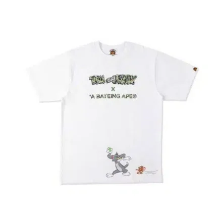 BAPE TOM and Jerry Strong Printed T-Shirt