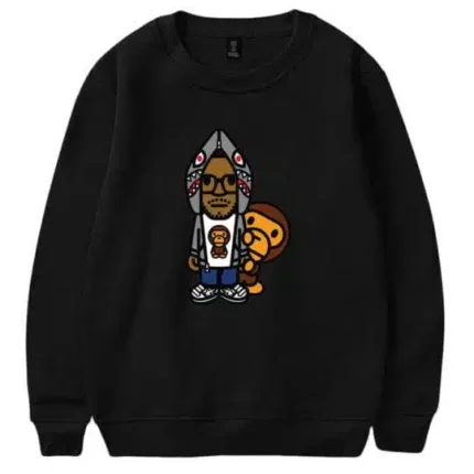 BAPE x Kid CuDi Printed Sweatshirt