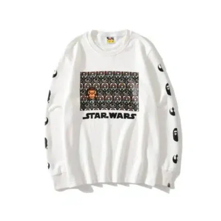 Bape Head x Star Wars Printed Sweater