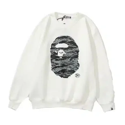Bape Head x Undefeated Five Bars Sweater