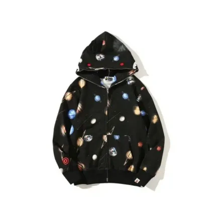 BAPE Planet Zipper Hoodie